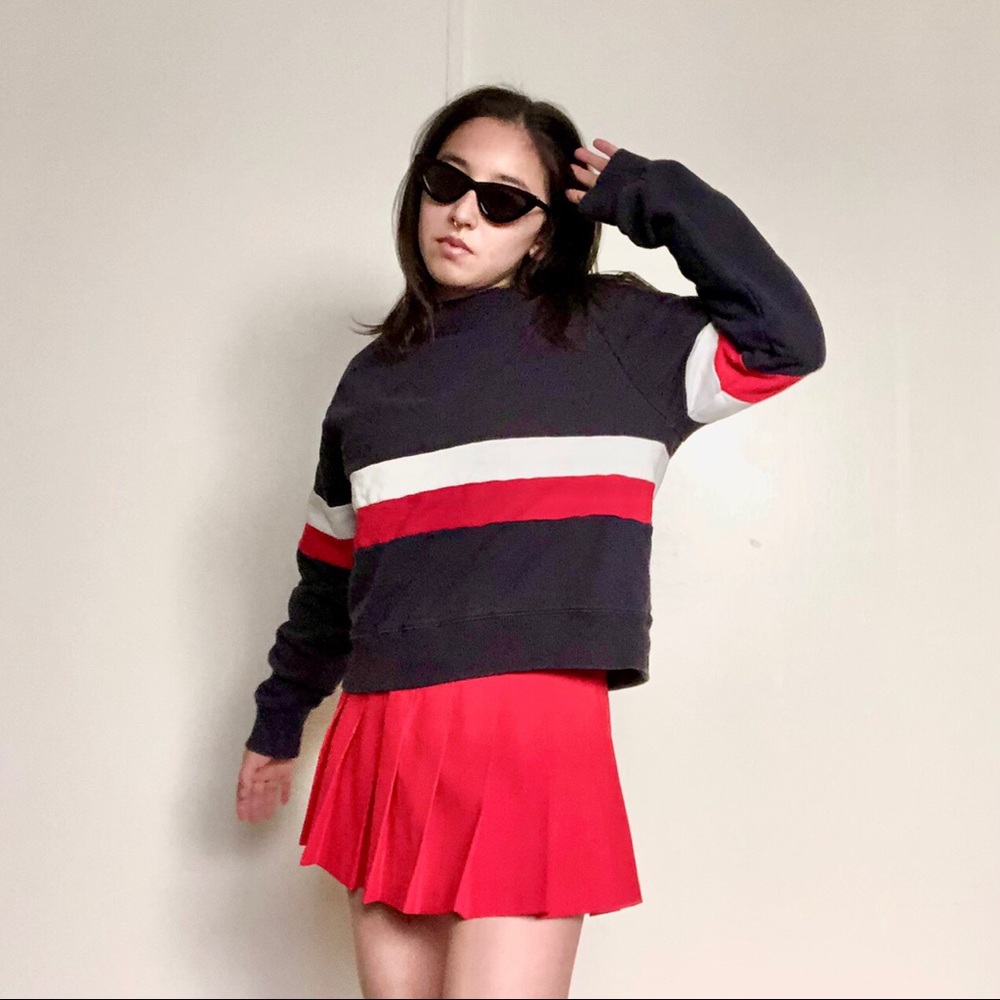 Brandy Melville (John Galt) Colorblock Sweatshirt